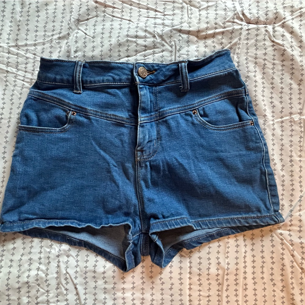 BDG Blue Denim Shorts